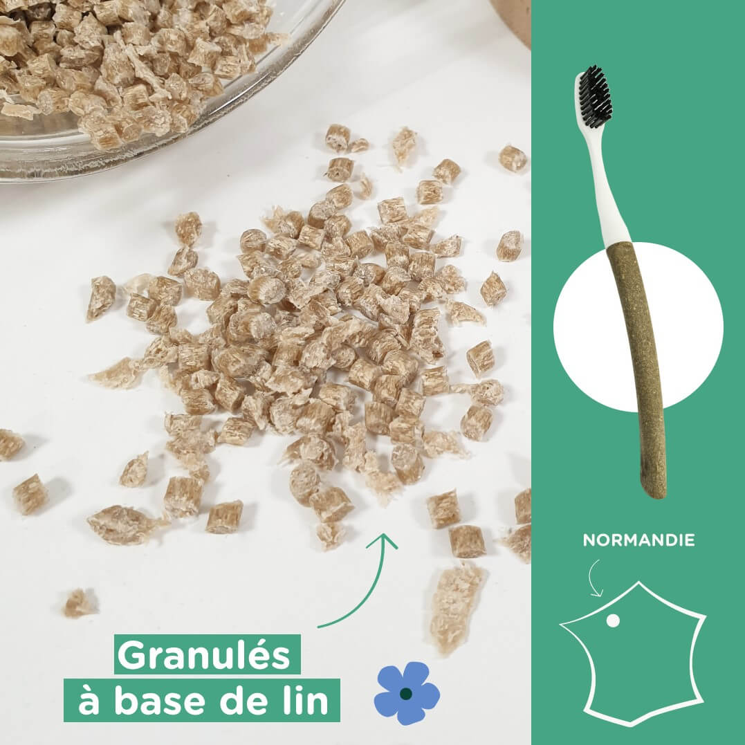 Brosse à dents en lin